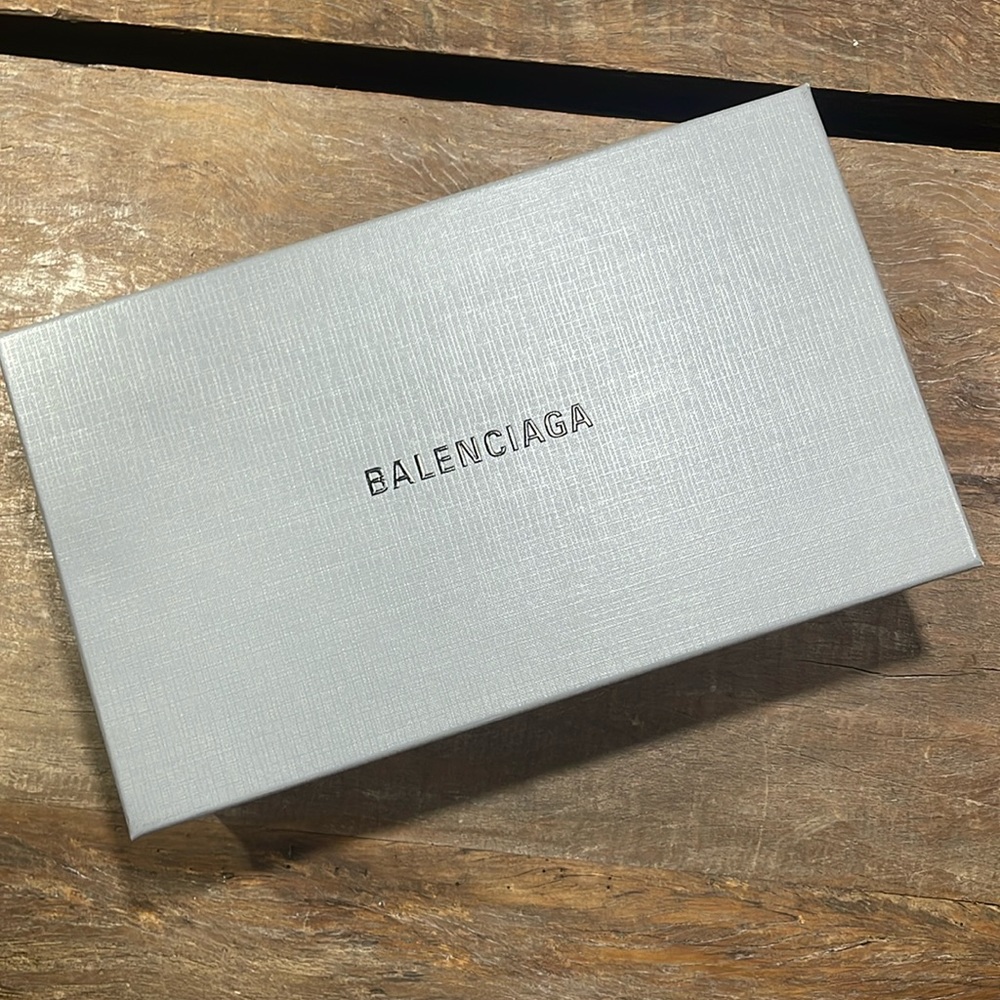 Balenciaga Grey Shoe Box